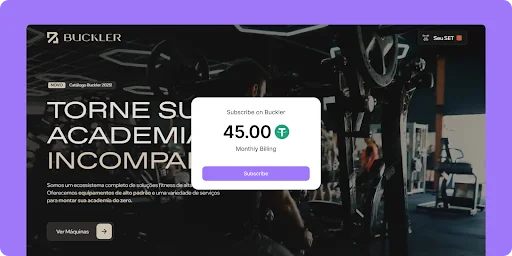 Crypto Subscriptions for Fitness and Workouts Image